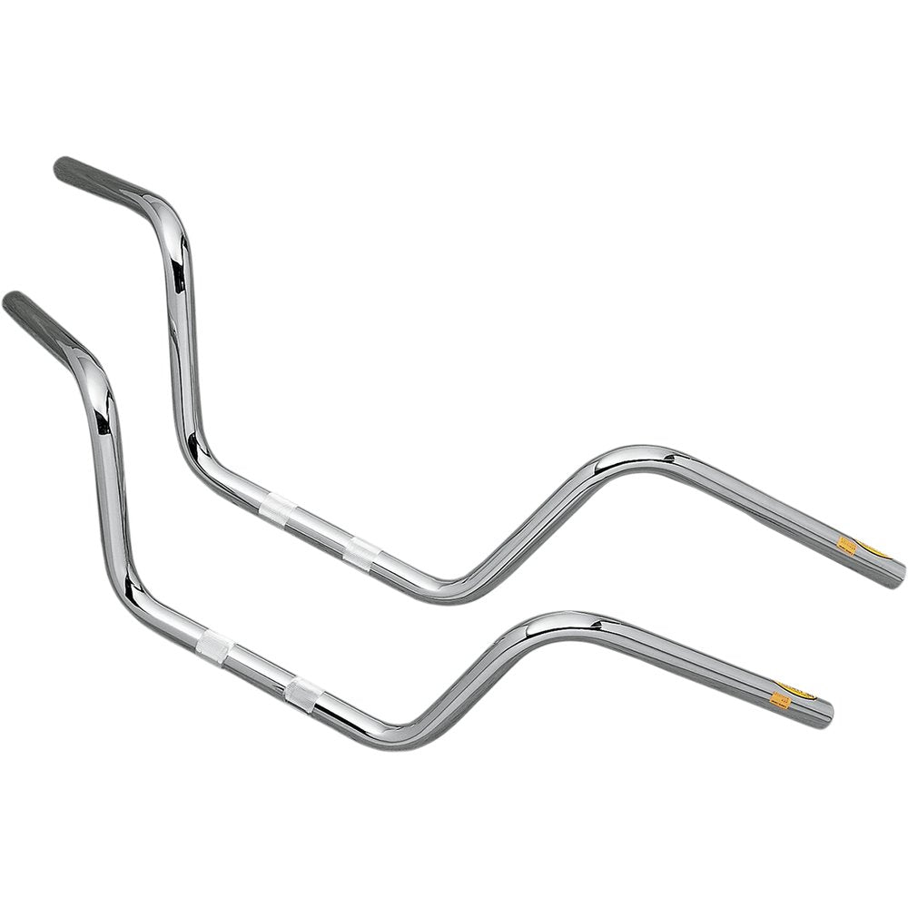 Flanders 1" Handlebar - #1 - Knurled - Dimpled - Chrome 650-08015