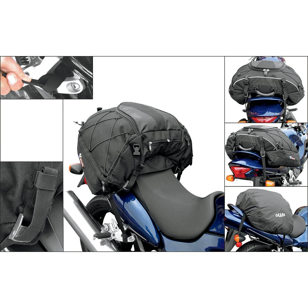 Gears Canada Navigator Luggage Tail Bag - Black 100179-1
