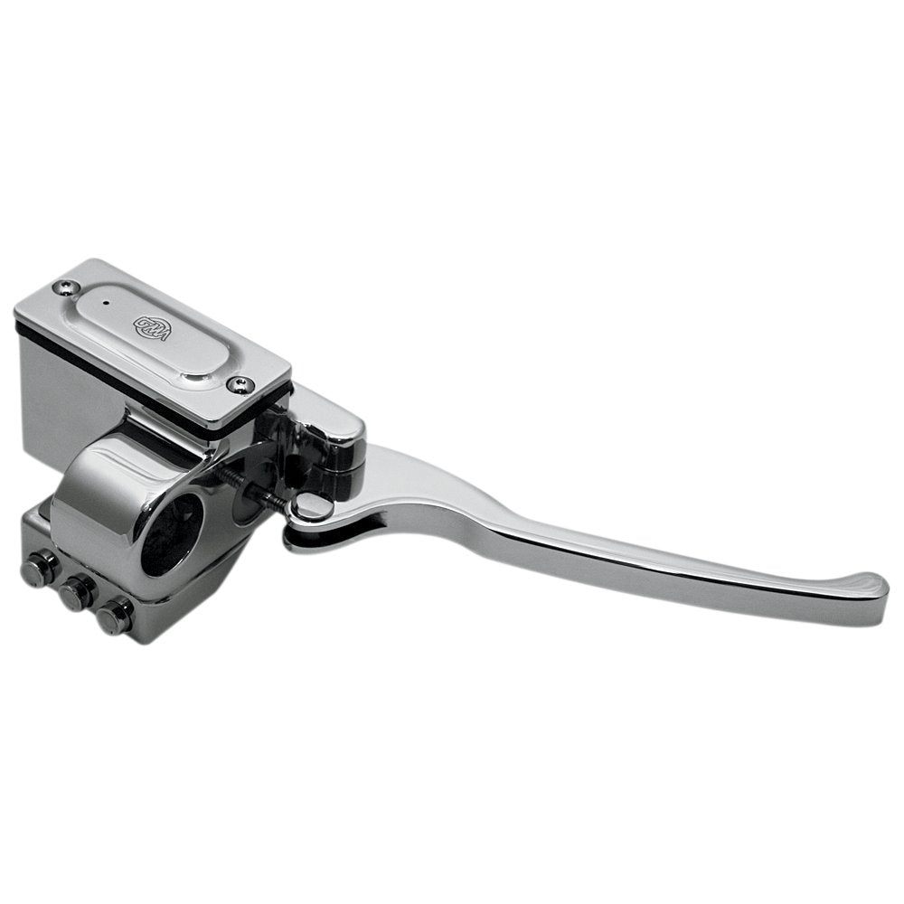 Gma Engineering By Bdl Brake Master Cylinder Assembly - 5/8" - Switch - Chrome GMA-HB-5-C
