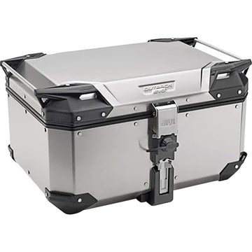 Givi Outback Evo Top Case - 58 Liter - Silver OBKE58AA