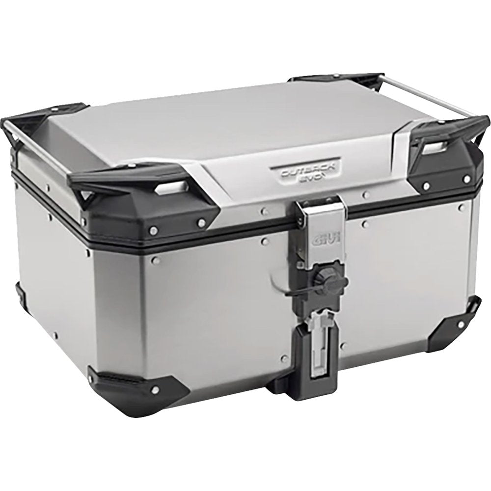 Givi Outback Evo Top Case - 58 Liter - Silver OBKE58AA
