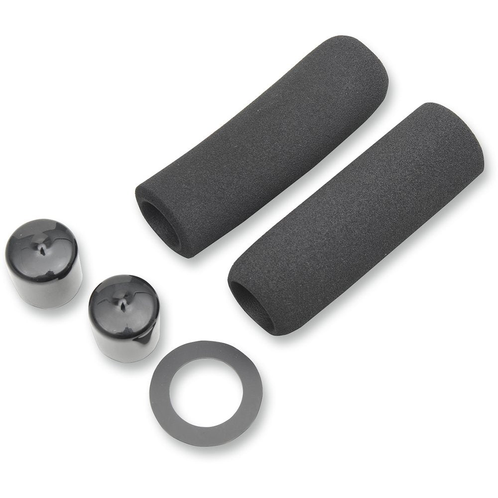 Grab On Comfort Harley-Style Grips - Black MC310