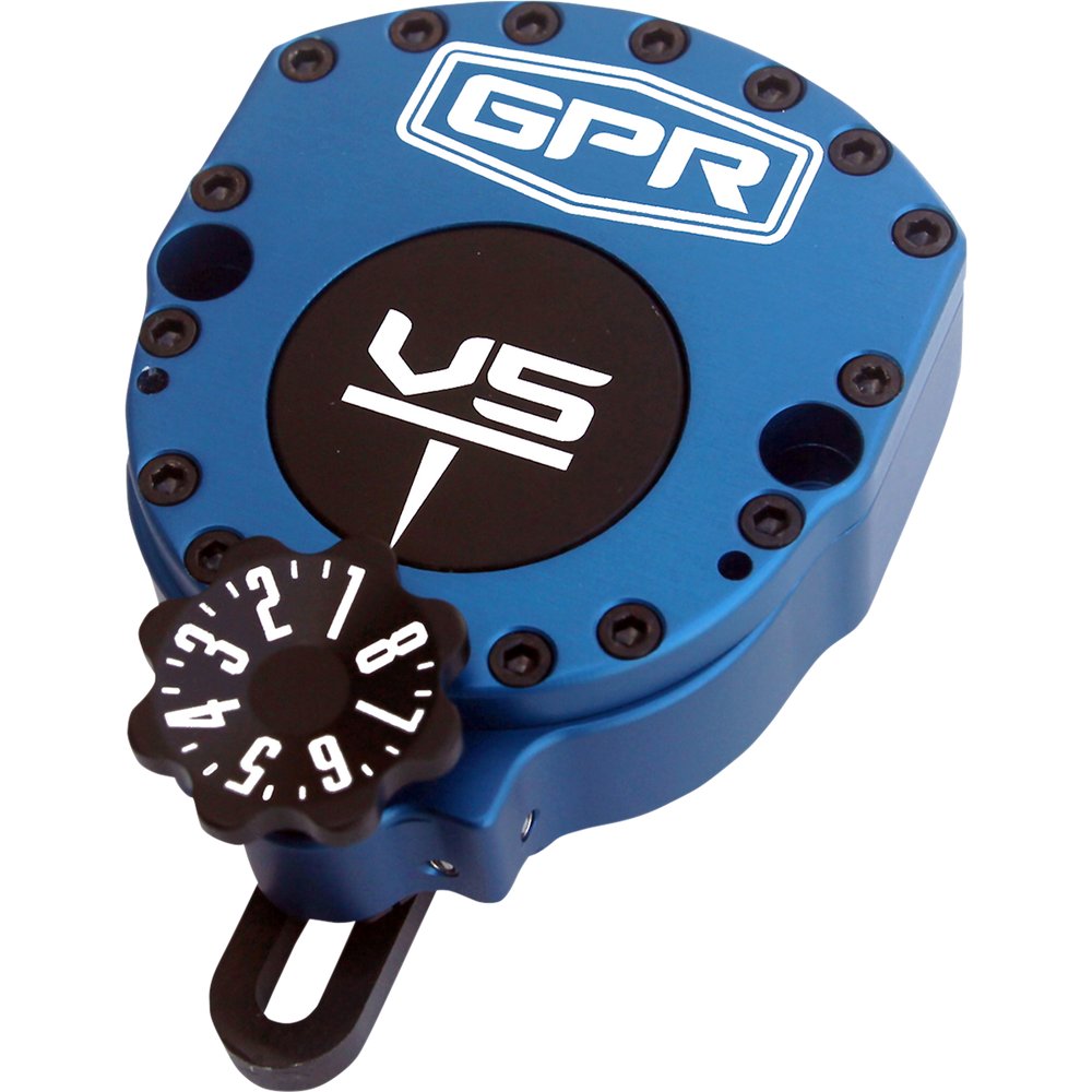 GPR Steering Damper - Blue - V5-D - YZ 5-9001-0082B