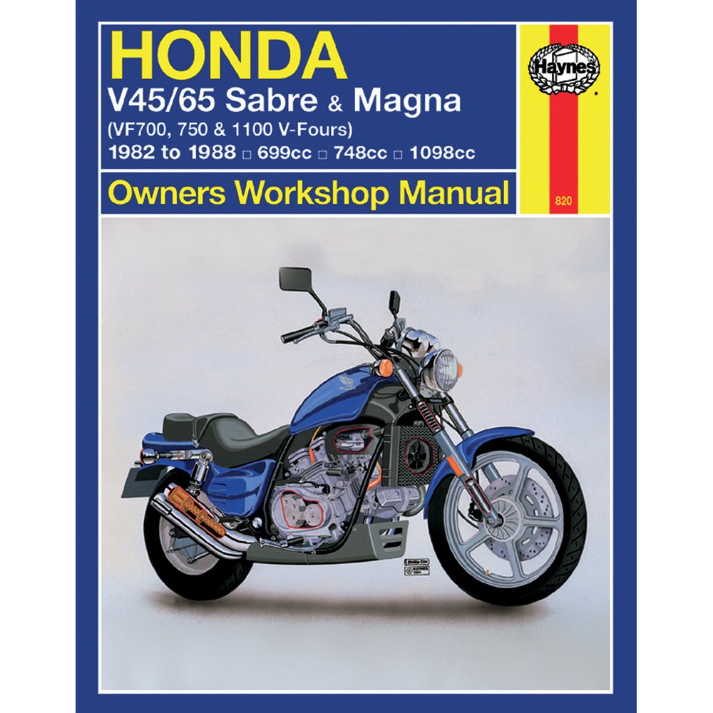 Haynes Manual - Honda - Sabre / Magna V-Four M820