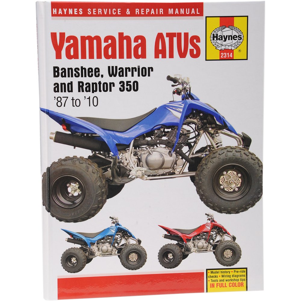 Haynes Manual - Yamaha - Banshee / Warrior / Raptor 350 M2314