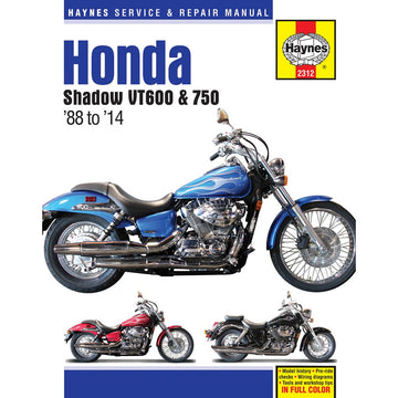 Haynes Manual - Honda - VT600 / VT750 Shadow M2312