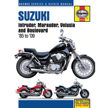 Haynes Manual - Suzuki - Intruder/Boulevard/Volusia M2618