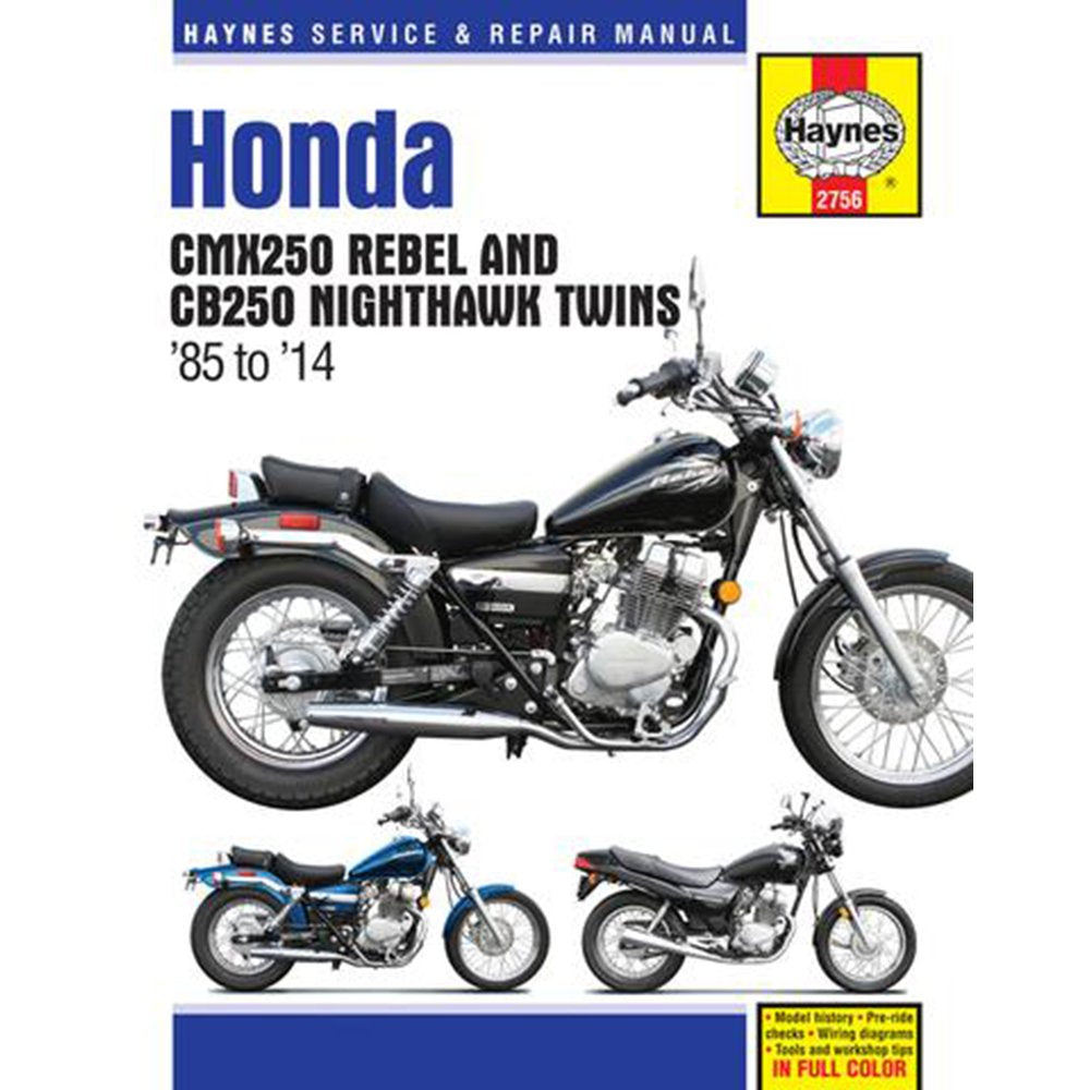 Haynes Manual - Honda - CMX250 / CB250 '85-'16 M2756