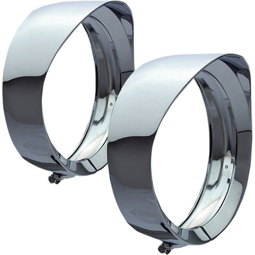 Headwinds Trim Ring - 4-1/2" - Mariah - Chrome 1-4028CAP