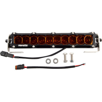 Heretic Light Bar - 10" - Spot - Amber 51005