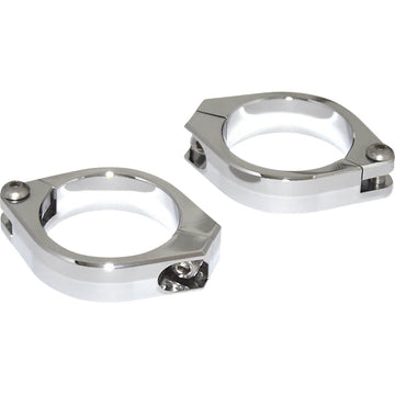 Highsider Fork Clamps - 42-43 mm - Chrome 207-409