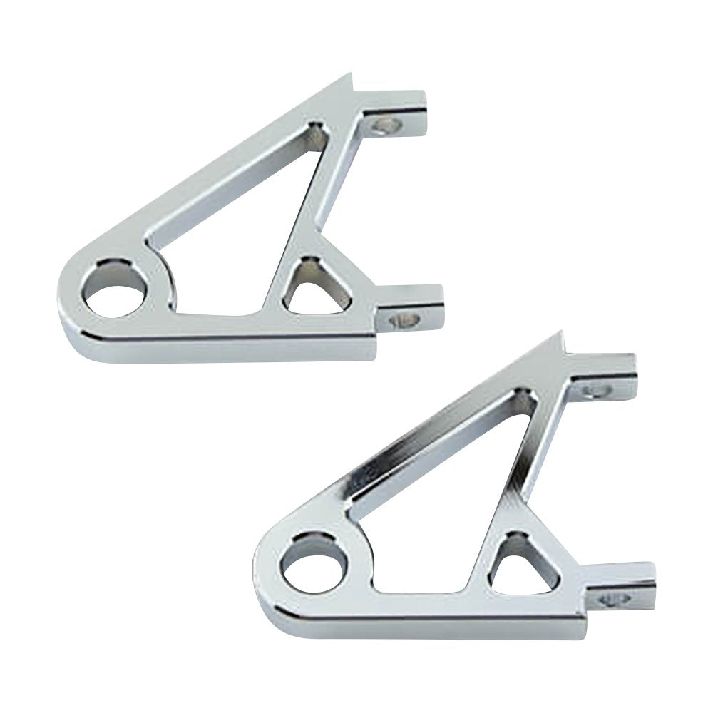 Highsider Headlight Bracket - Extra Short - Chrome 220-817