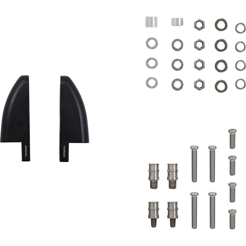 Highsider Adapters - Fairing/Mirror - 77.5 mm - Set 304-030