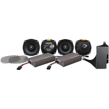 Hogtunes Dual Amp/Speaker Kit - XL Series - FLH ULTRA KIT-XL