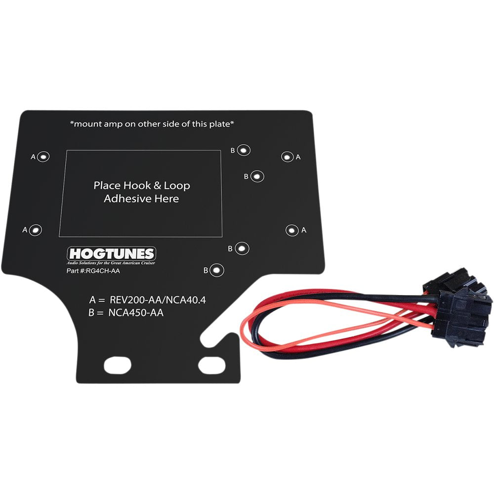 Hogtunes Amplifier Mounting Plate - '98-'13 Road Glide RG4CH-AA