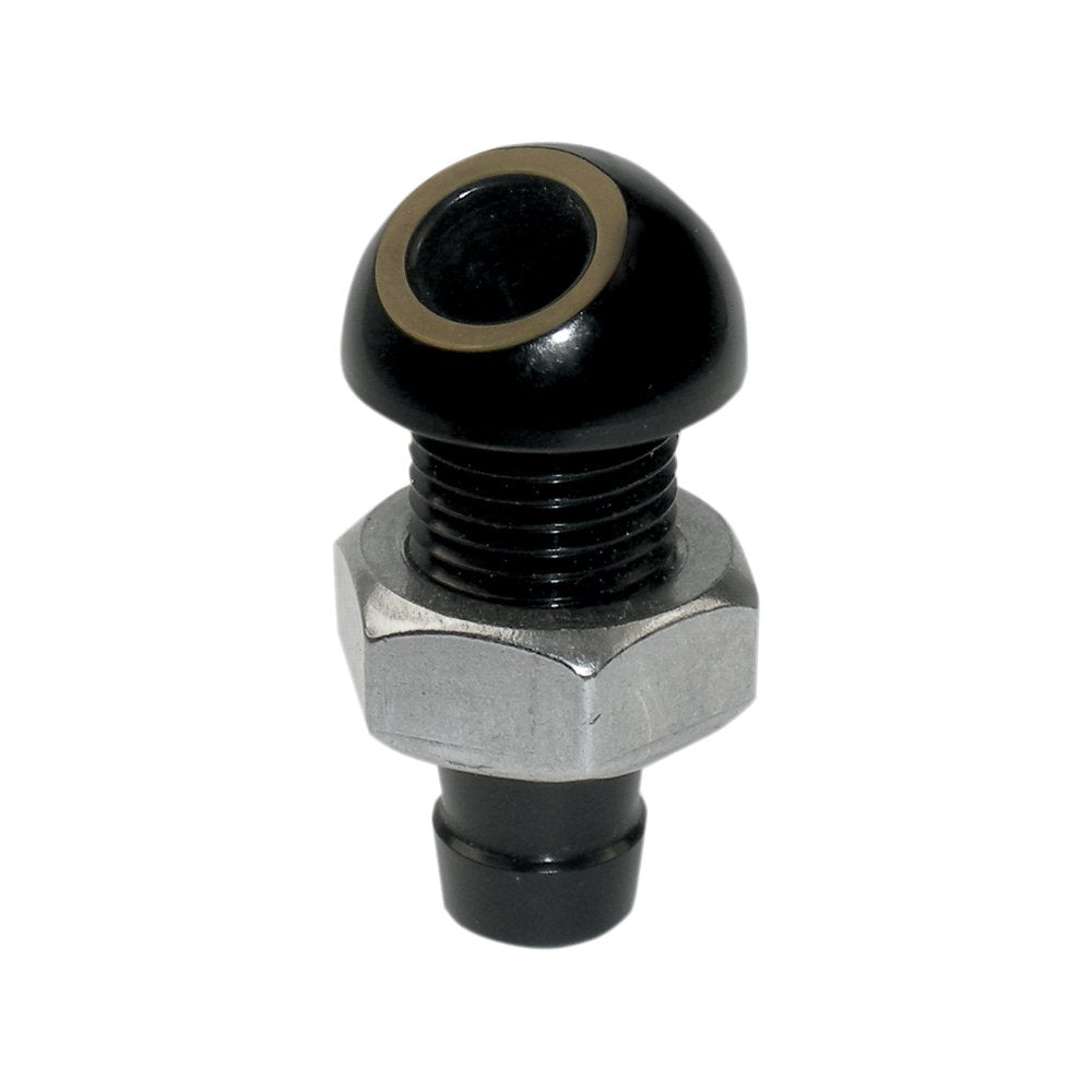 Jetinetics Fitting Bypass - 8mm - 45 Degree - Black 5028-8