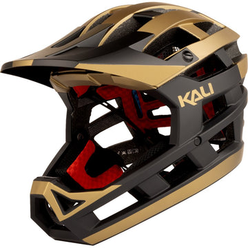 KALI Invader 2.0 Helmet - Golden - Matte Black/Gold - L-2XL 0221825217