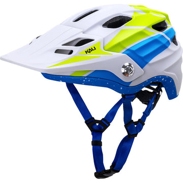 KALI Maya 3.0 Helmet - LTD Race - Matte Gray/Lime/Blue - L/XL 0220424317