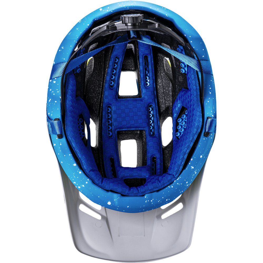 KALI Maya 3.0 Helmet - LTD Race - Matte Gray/Lime/Blue - S/M 0220424316