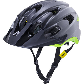 KALI Pace Helmet - Fade - Black/Gray/Fluorescent Yellow - S/M 0221722116