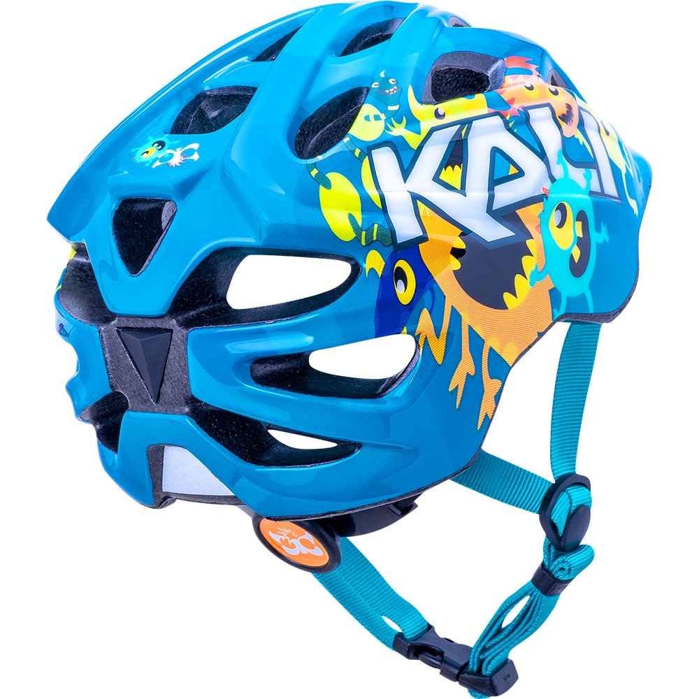 KALI Child Chakra Helmet - Monsters - Blue - XS 0221020414