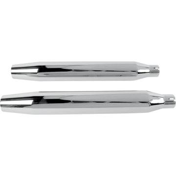 KHROME WERKS 3" HP-Plus? Slip-On Mufflers - Tapered - Chrome - XL 202400