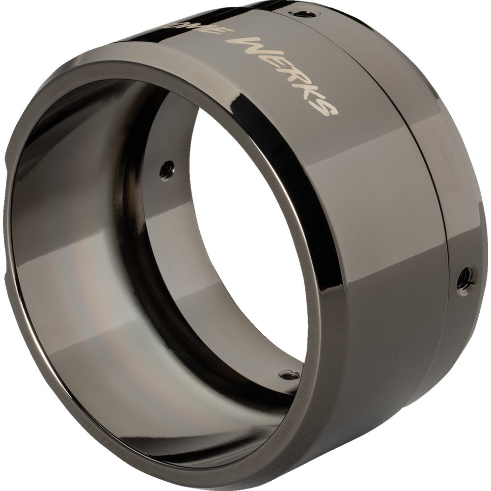 KHROME WERKS 4-1/2" Klassic End Cap - Left Hand - Eclipse 201758P