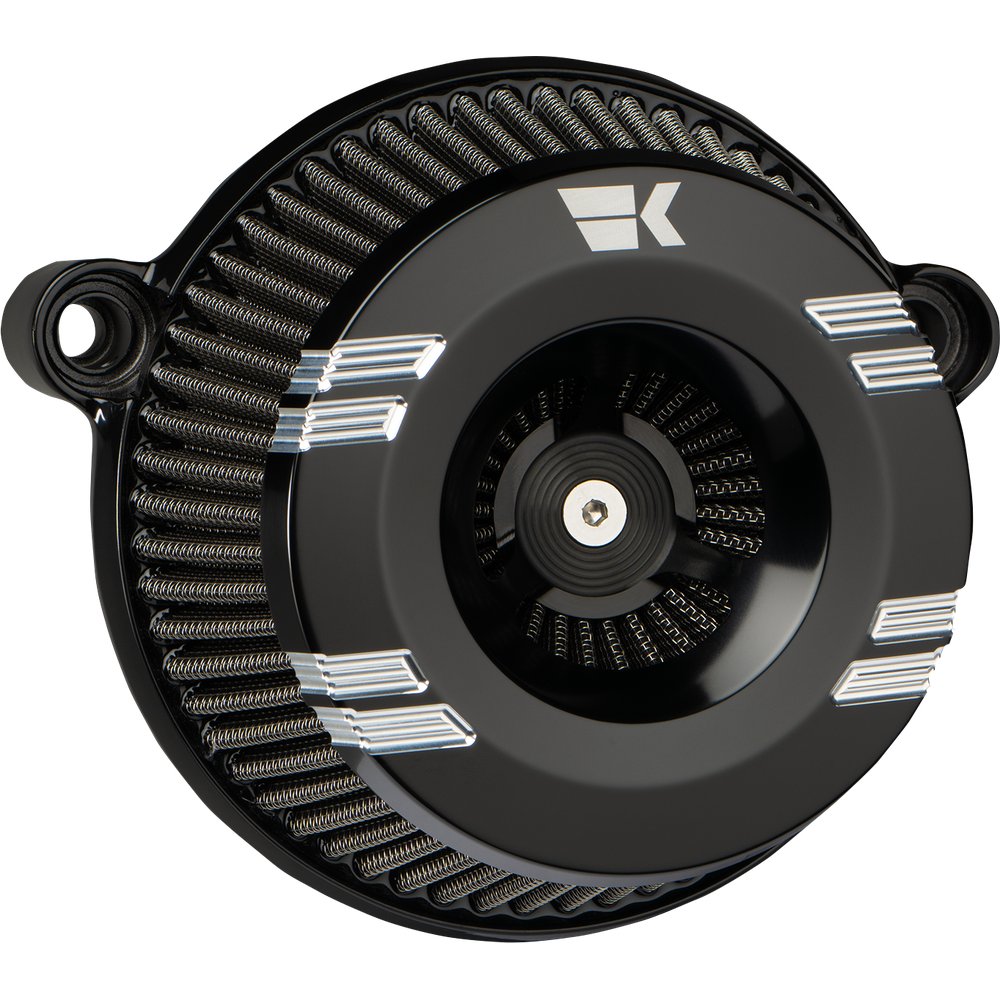 KHROME WERKS Instigator Air Cleaner - Klassic - Black - Twin Cam 250200
