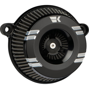 KHROME WERKS Instigator Air Cleaner - Klassic - Black - M8 250100