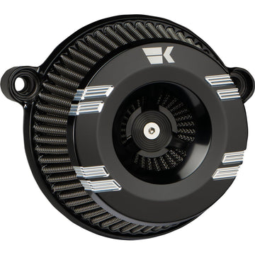 KHROME WERKS Instigator Air Cleaner - Klassic - Black - M8 250100