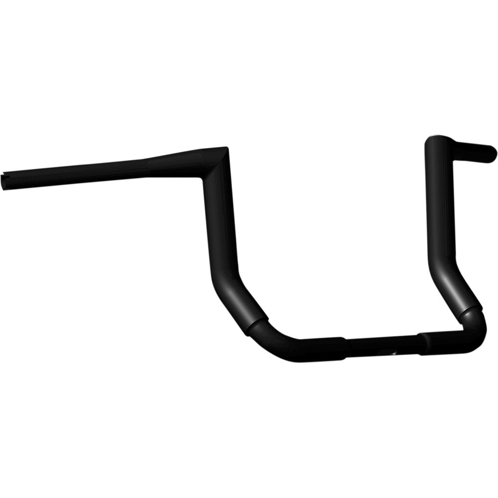 KHROME WERKS Buck-50 Handlebar - FLH - 10" - Black 300710