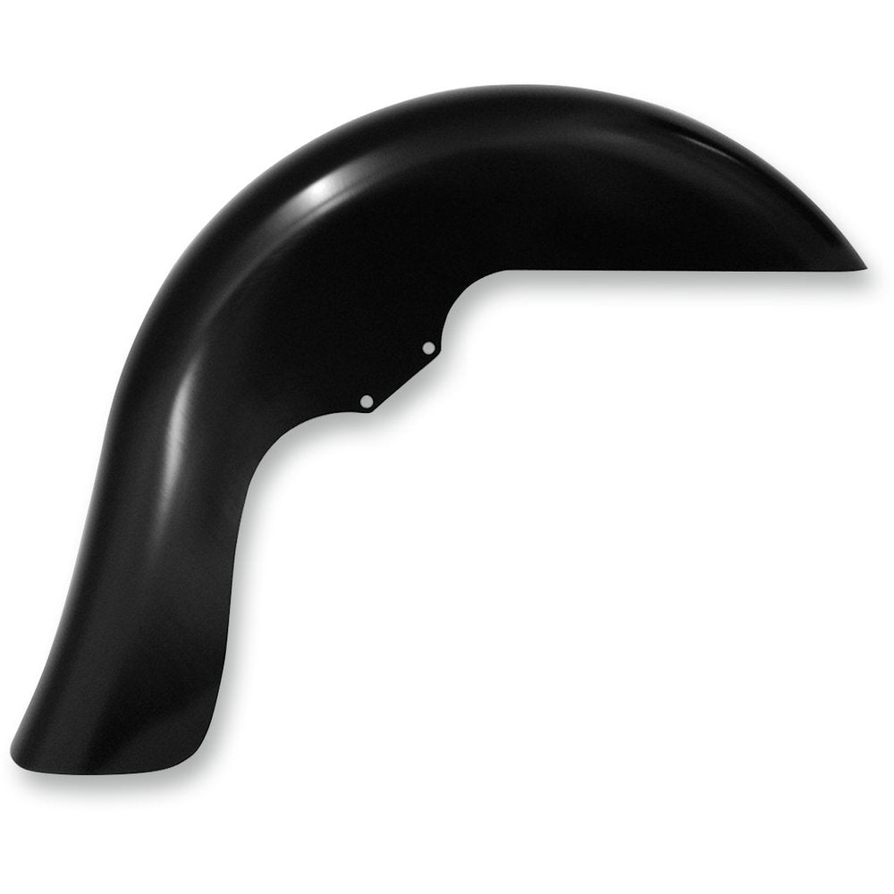 KLOCK WERKS WFB* Benchmark Front Fender - Steel - Black - For Raked Trees - 23" KWF-01-0259