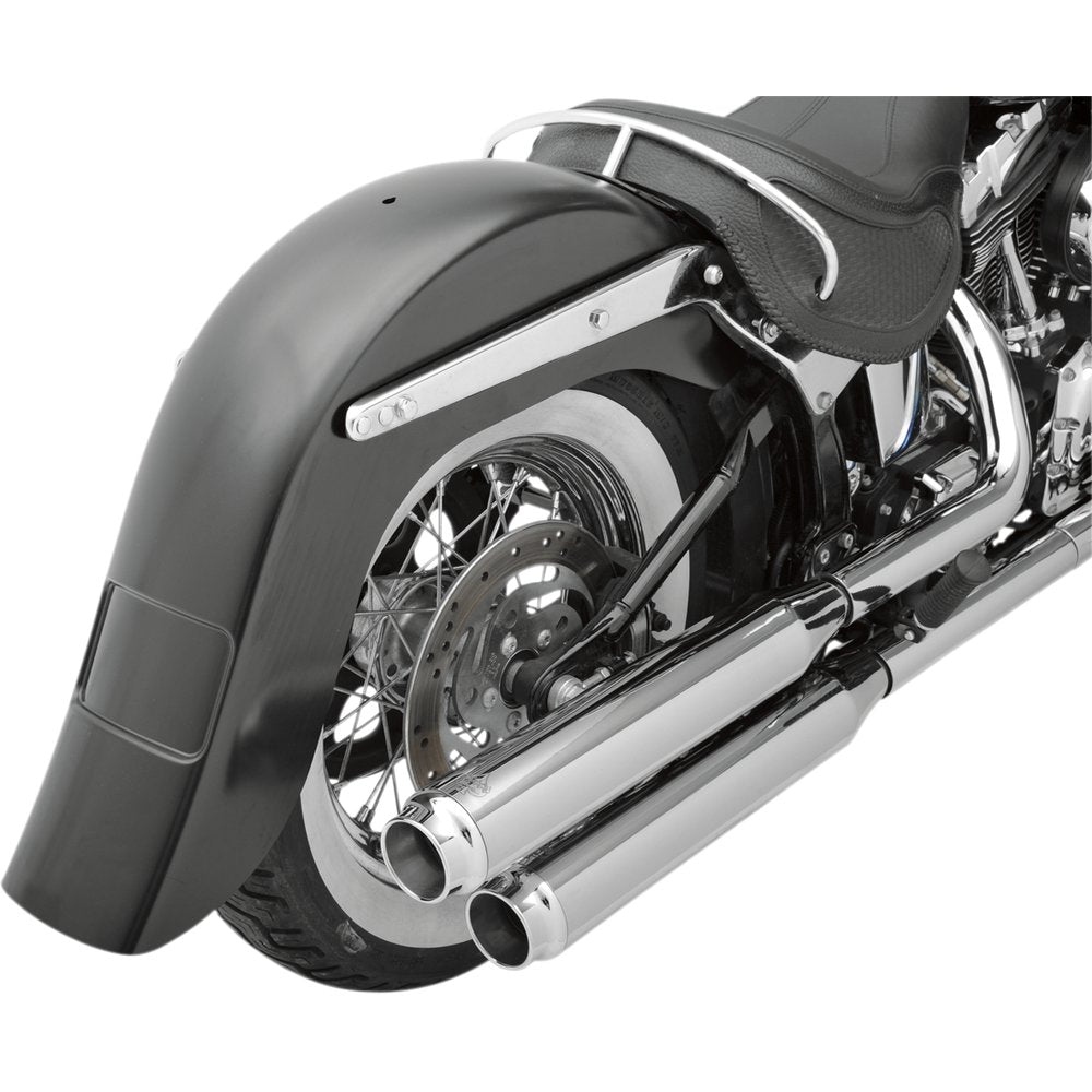 KLOCK WERKS 4" Stretched Rear Fender - Frenched - 7.125" W KWF-02-0302