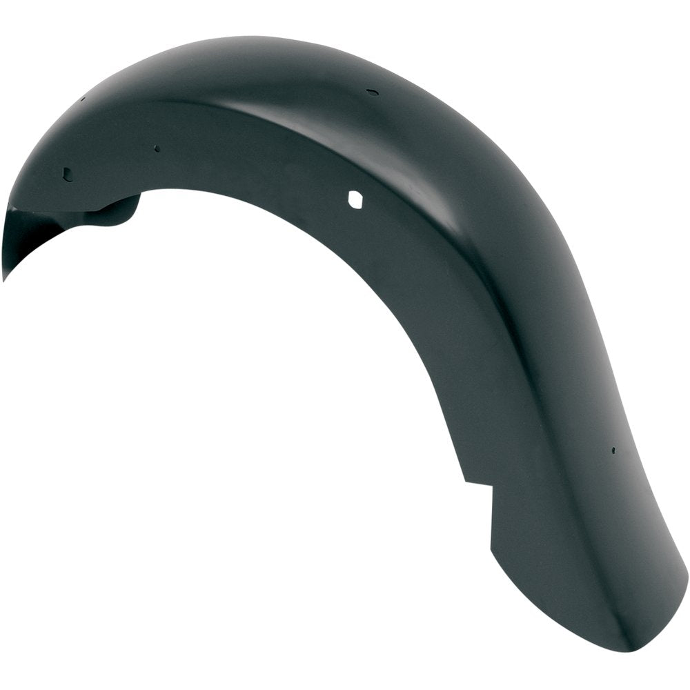KLOCK WERKS WFB* Benchmark Stretched Rear Fender - Smooth - Black - Steel KWF-01-0120