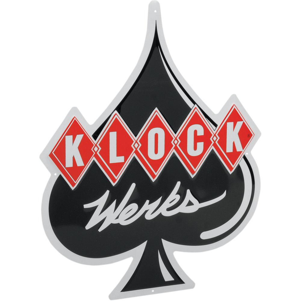 KLOCK WERKS Metal Sign - Aluminum - 14" x 17-1/2" KWA-METALSIGN
