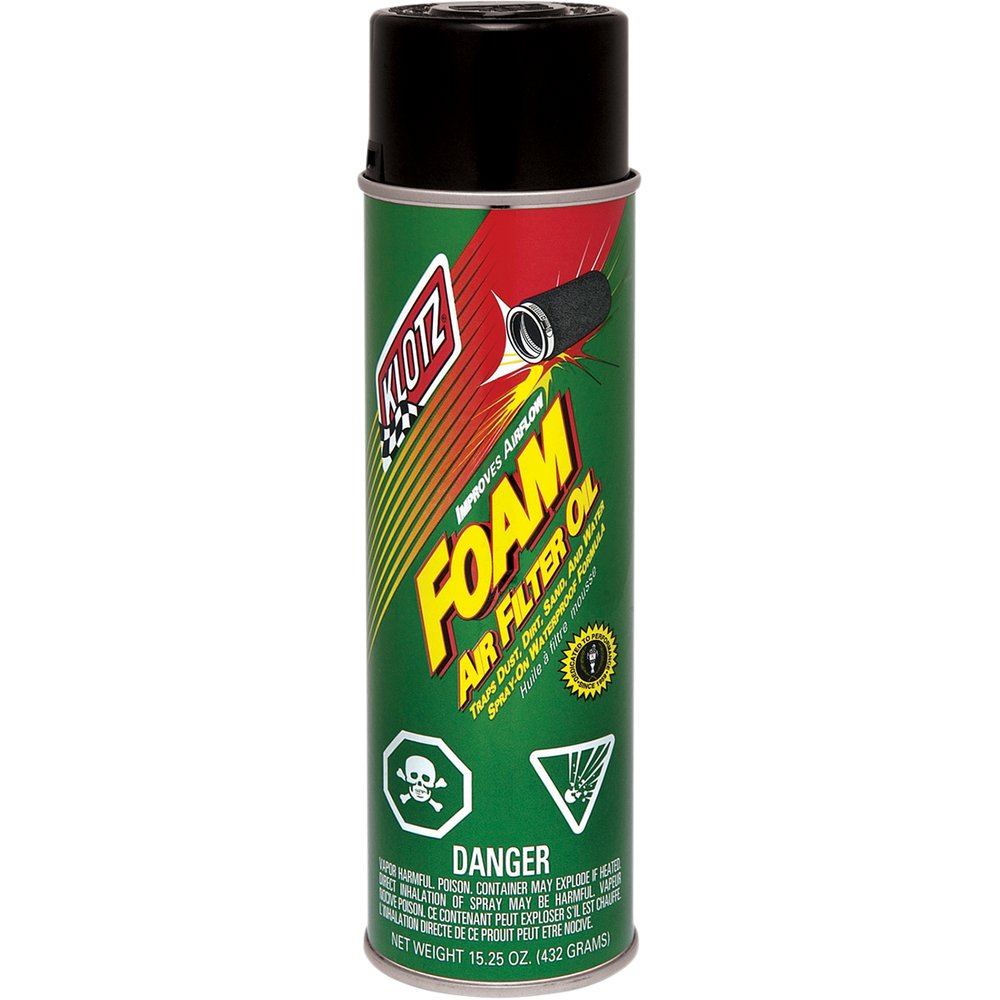 KLOTZ OIL Foam Air Filter Oil - 15.25 oz. net wt. KL-606