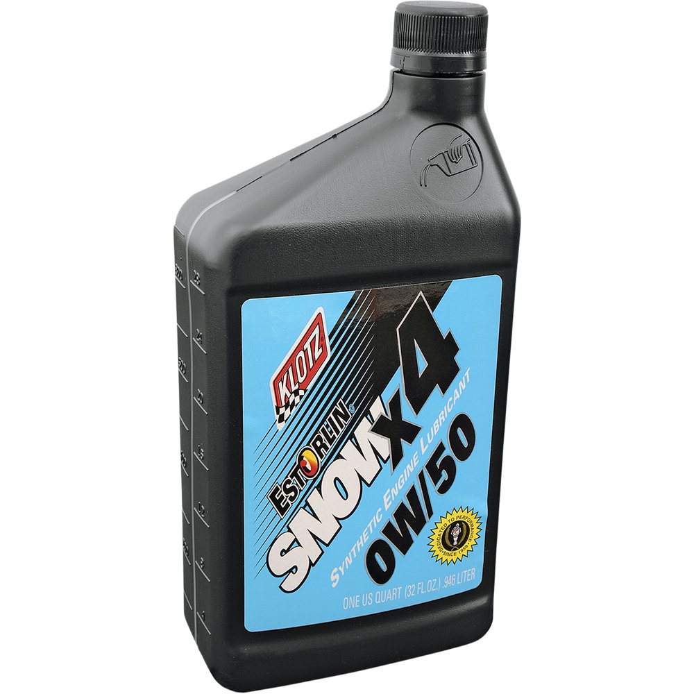 KLOTZ OIL X4 Snow Oil - 0W-50 - 1 U.S. quart KE850
