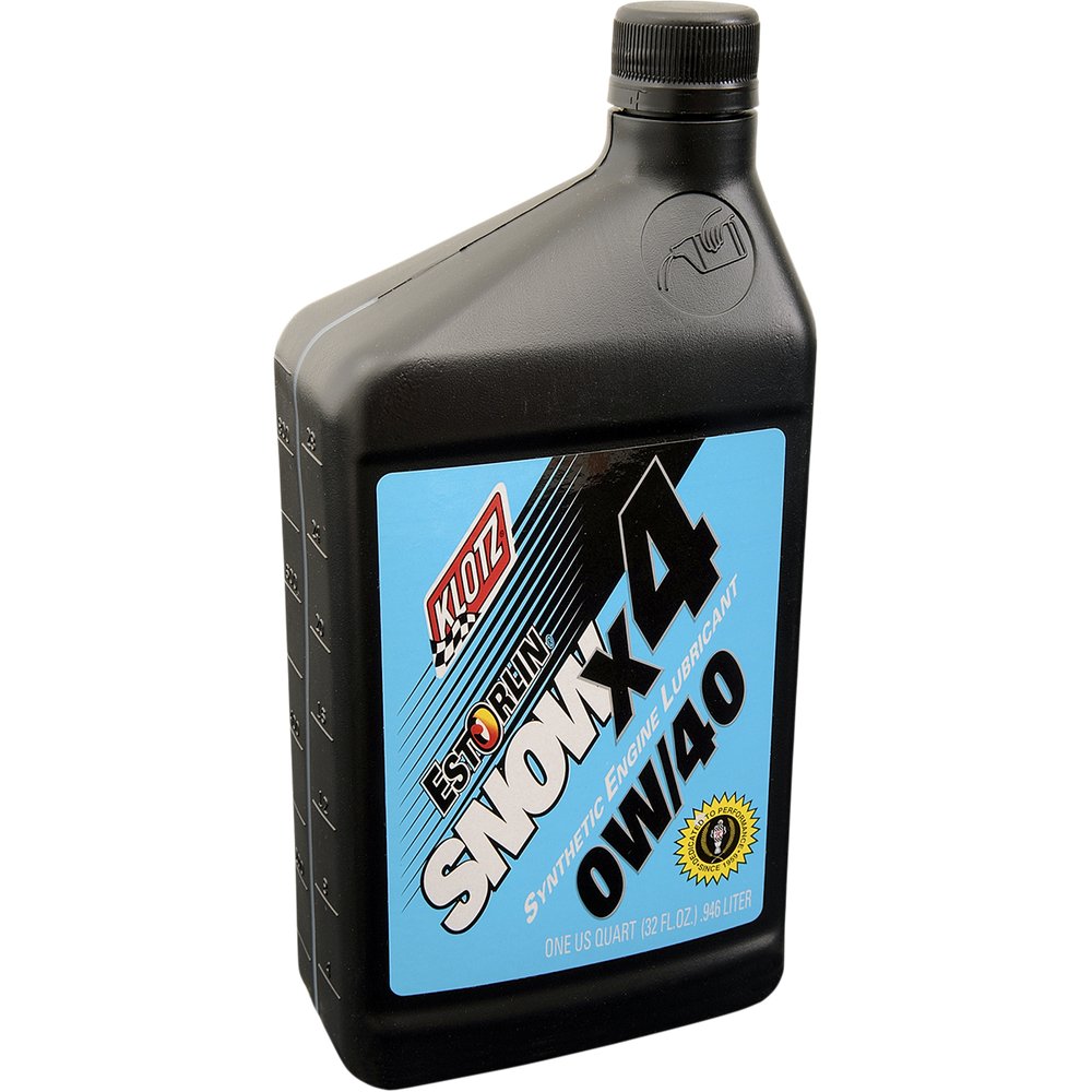 KLOTZ OIL X4 Snow Oil - 0W-40 - 1 U.S. quart KE840
