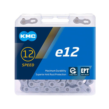 KMC e12 Chain - 136 Links - Silver CN12020