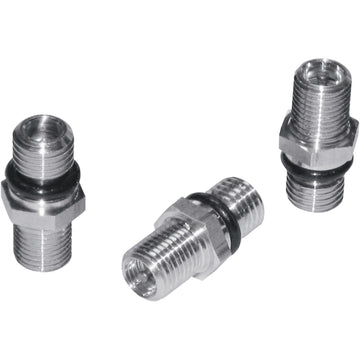 KYB Shock Air Valve Complete with O-Ring - Rear - Chrome 120130000101