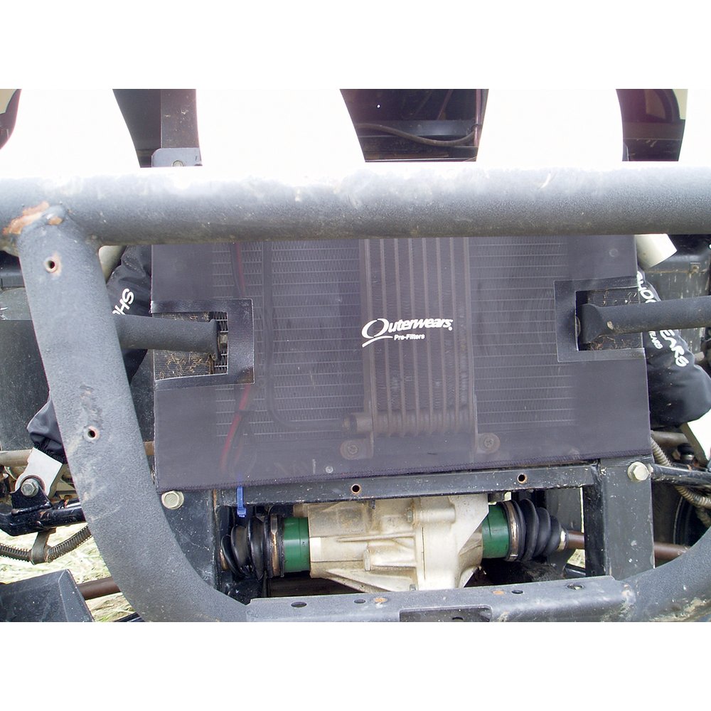 OUTERWEARS Radiator Screen - Black - Yamaha 20-2572-01