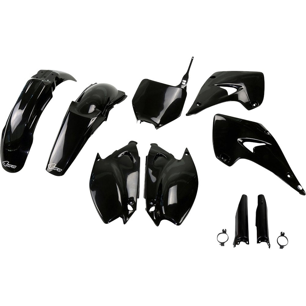 UFO Body Kit - Black - KX 125/250 '04-'08 KAKIT201F@001