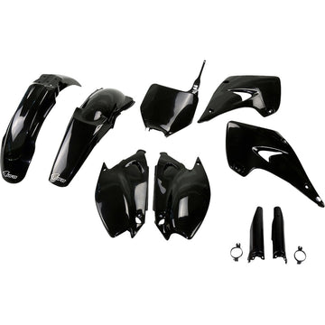 UFO Body Kit - Black - KX 125/250 '04-'08 KAKIT201F@001