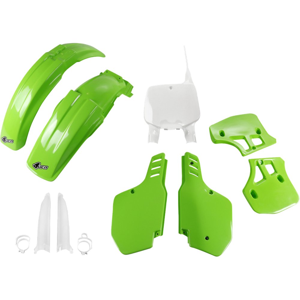 UFO Body Kit - OEM Green/White - KX 500 KAKIT186F@999