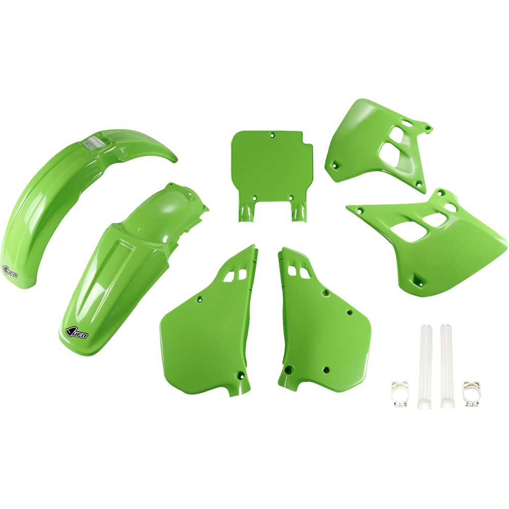 UFO Body Kit - '91 OEM Green/White - KX 250 '90-'91 KAKIT188F@999A