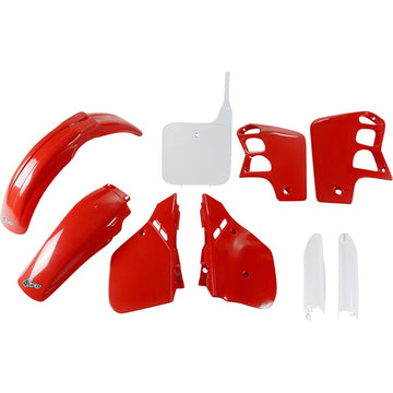 UFO Body Kit - '89 OEM Red/White - CR500R HOKIT091F@999