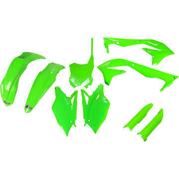 UFO Bodt Kit - Neon Green - KXF 450 KAKIT223F@AFLU