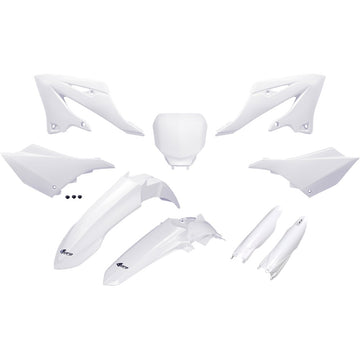 UFO Restyle Body Kit - White - YZ 125/250 YAKIT335F@046