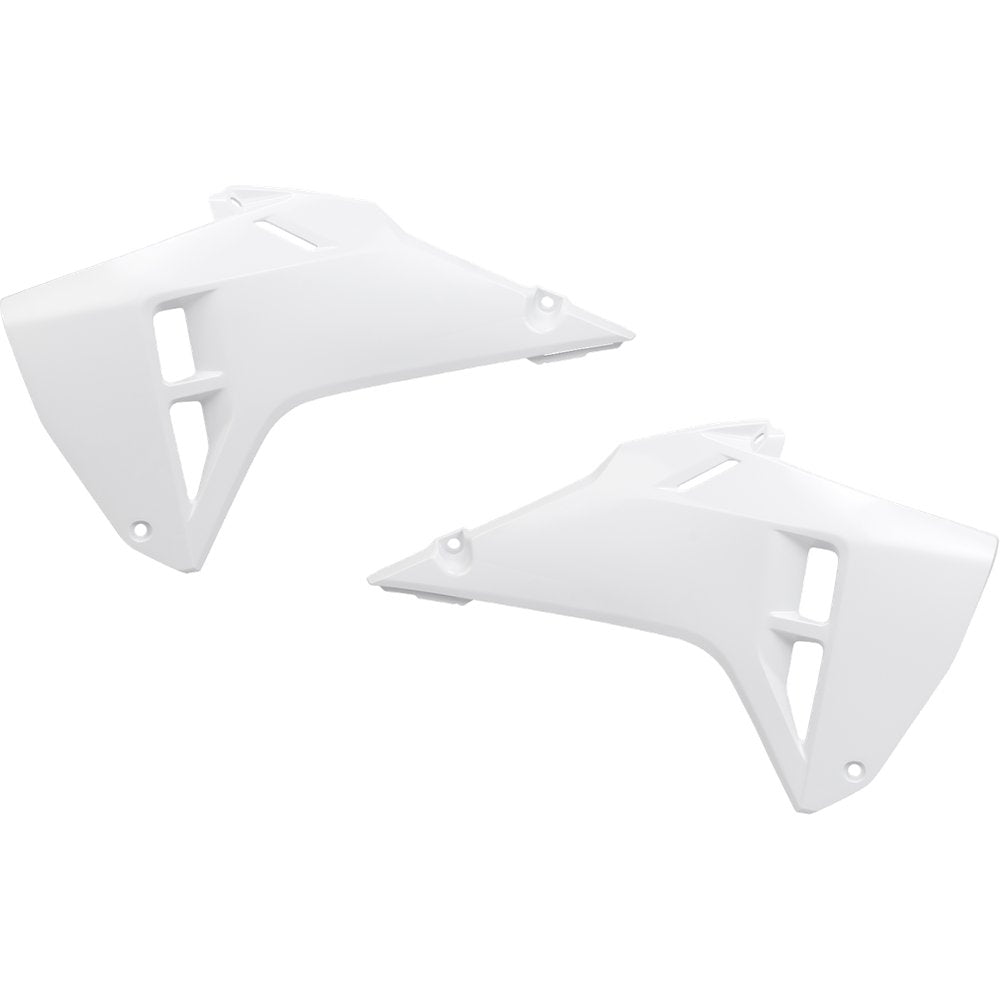 UFO Radiator Covers - White - Honda - CRF 250 R/RX HO05619#041