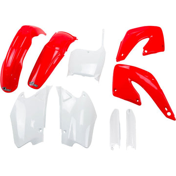 UFO Body Kit - OEM Red/White - CR 125/250 '00-'01 HOKIT100F@999